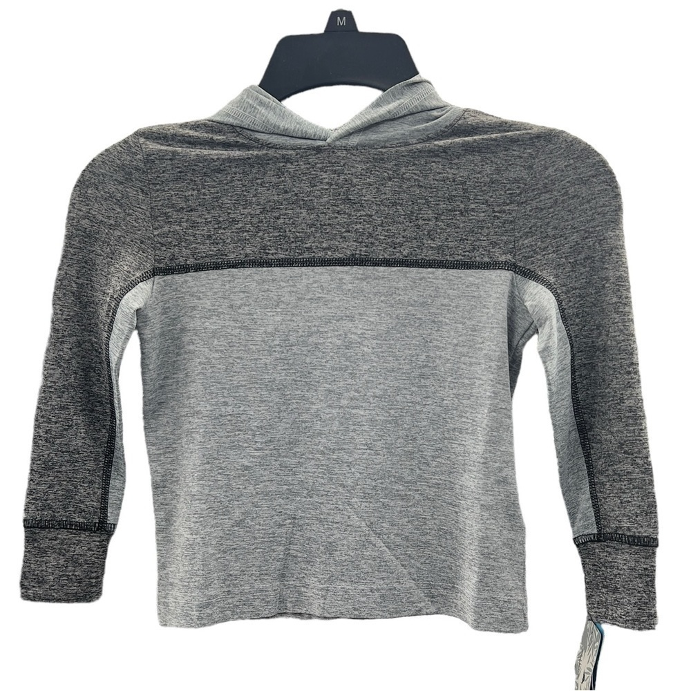 Tommy Bahama Youth Hoodie Gray Cowl Neck Long Sleeve Pullover Drawstring.